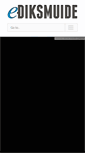 Mobile Screenshot of ediksmuide.be